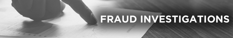Fraud-investigations